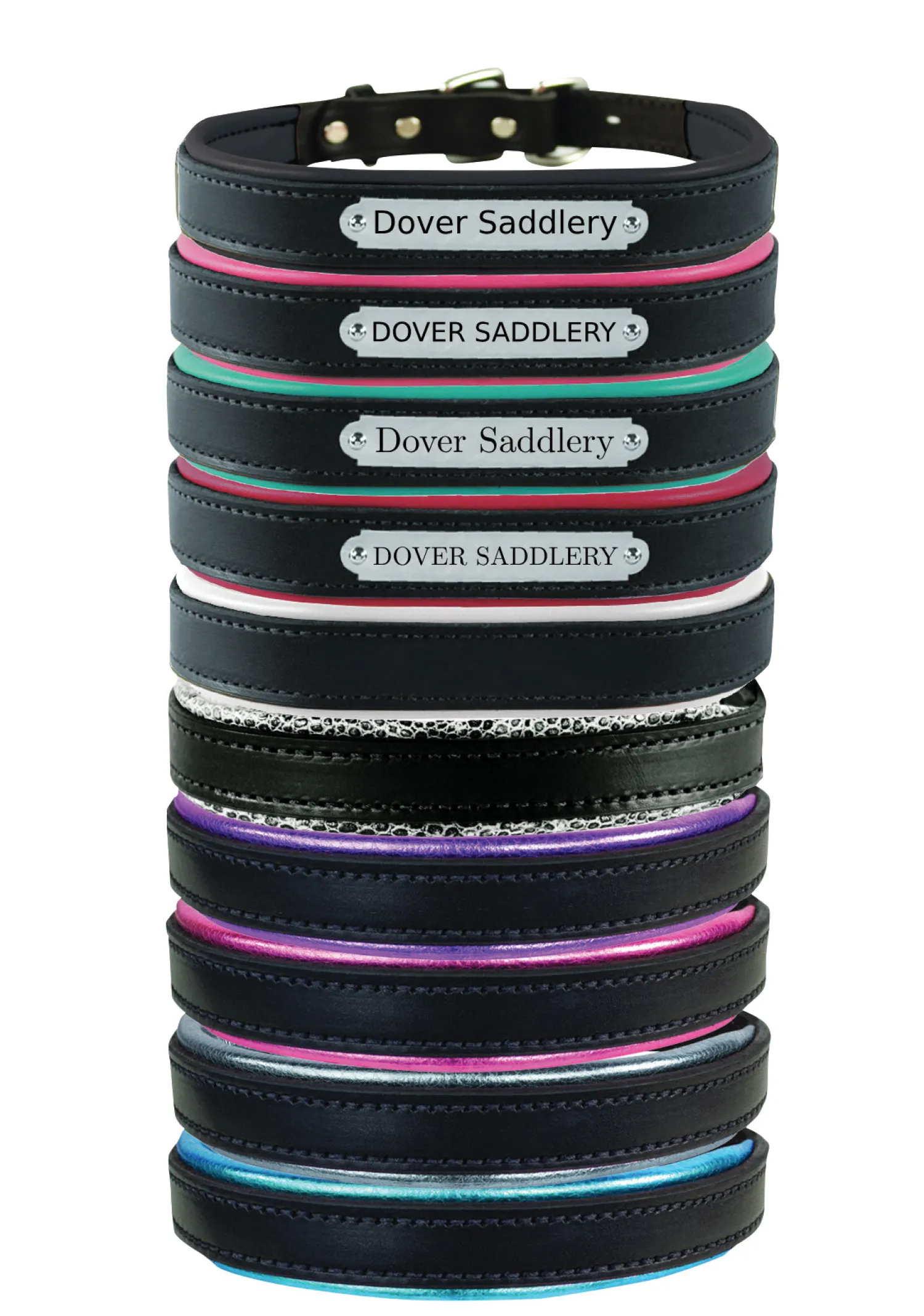 Best PERRIS LEATHER Perri’s® Padded Leather Nameplate Dog Collar