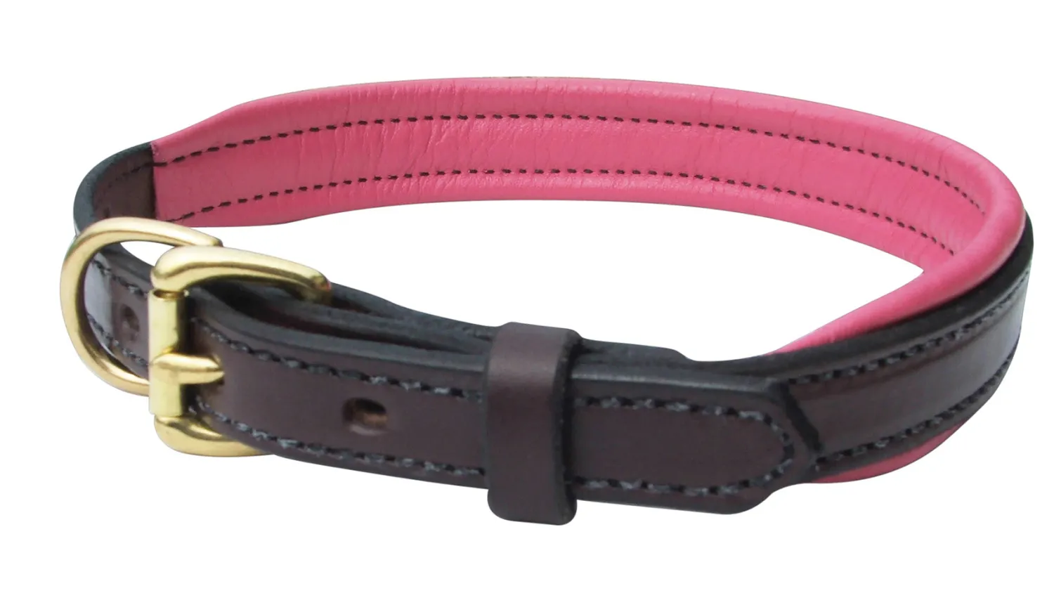Best PERRIS LEATHER Perri’s® Padded Leather Nameplate Dog Collar