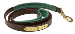 Discount PERRIS LEATHER Perri’s® Padded Leather Nameplate Dog Leash