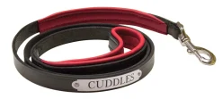 Discount PERRIS LEATHER Perri’s® Padded Leather Nameplate Dog Leash