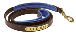 Discount PERRIS LEATHER Perri’s® Padded Leather Nameplate Dog Leash