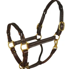 Outlet PERRIS LEATHER Perri’s® Twisted Leather Halter Havana