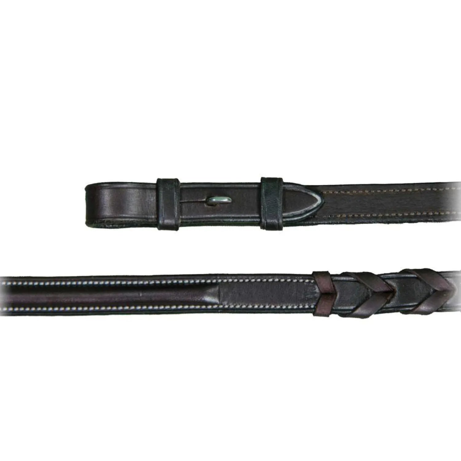 New WORLD EQUSTRN BRNDS Plain Raised Laced Reins