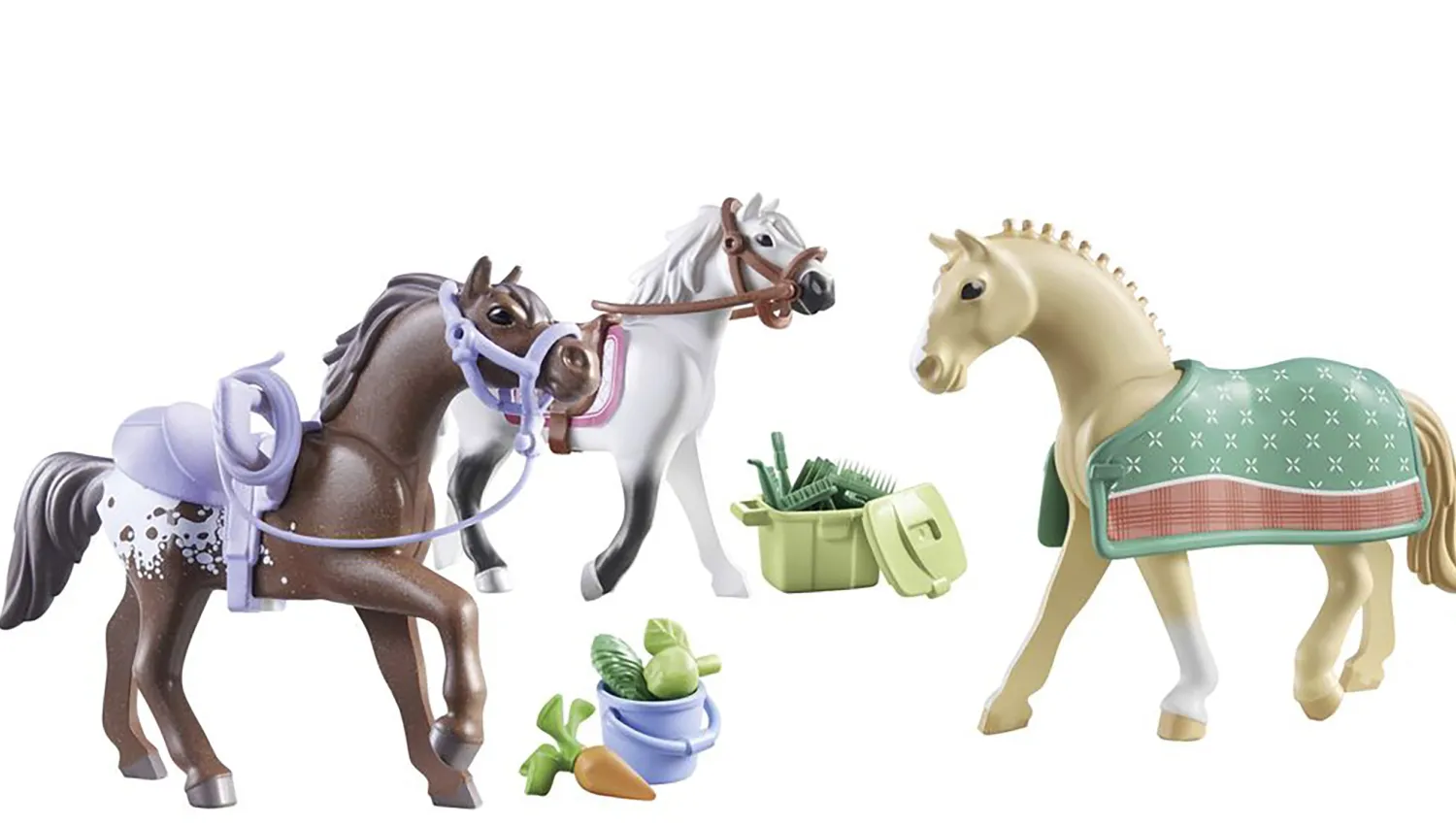 Outlet PLAYMOBIL USA INC Playmobil® Three Horses Set with Accessories