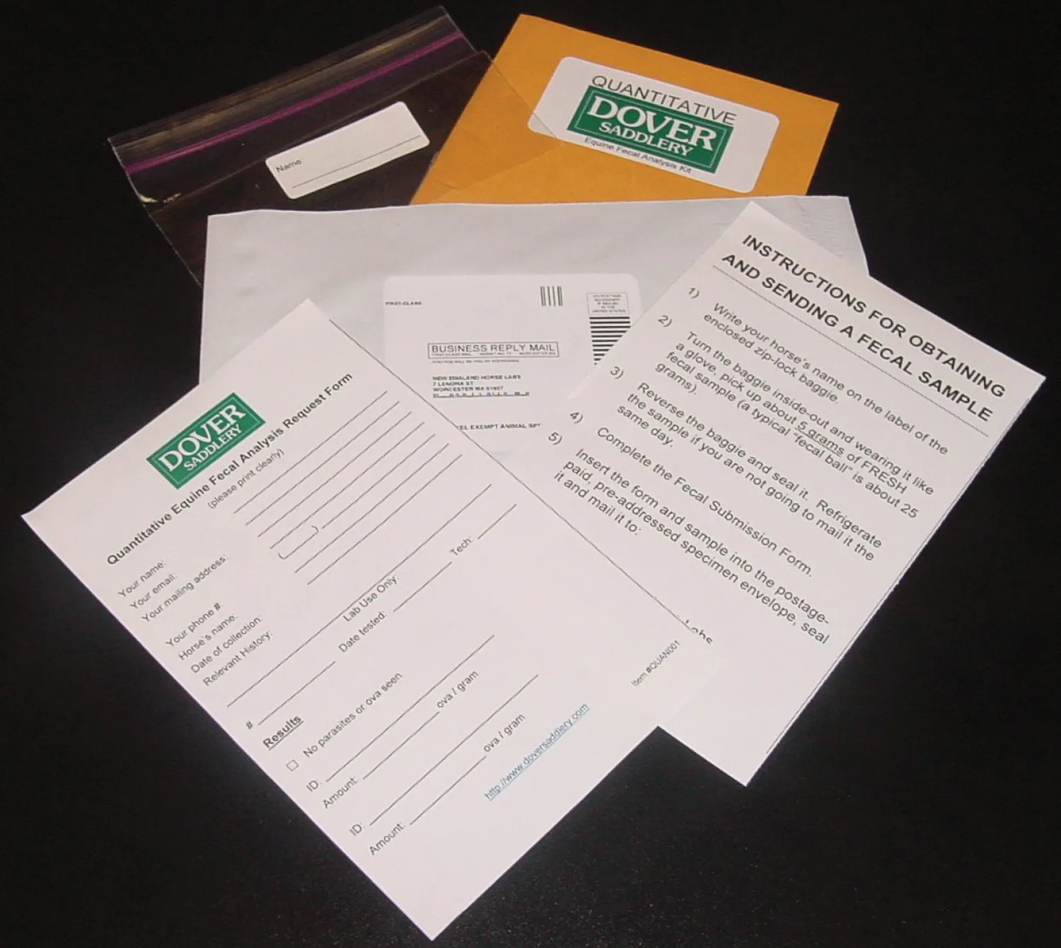 Hot NE HORSE LABS Quantitative Fecal Test