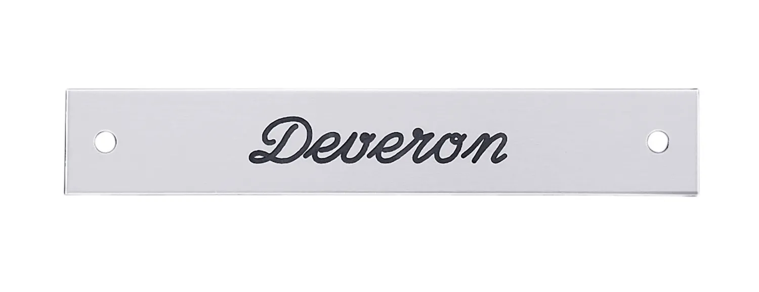 Sale DOVER DROPSHIP Rectangular Halter Nameplate - 1 or 2 lines