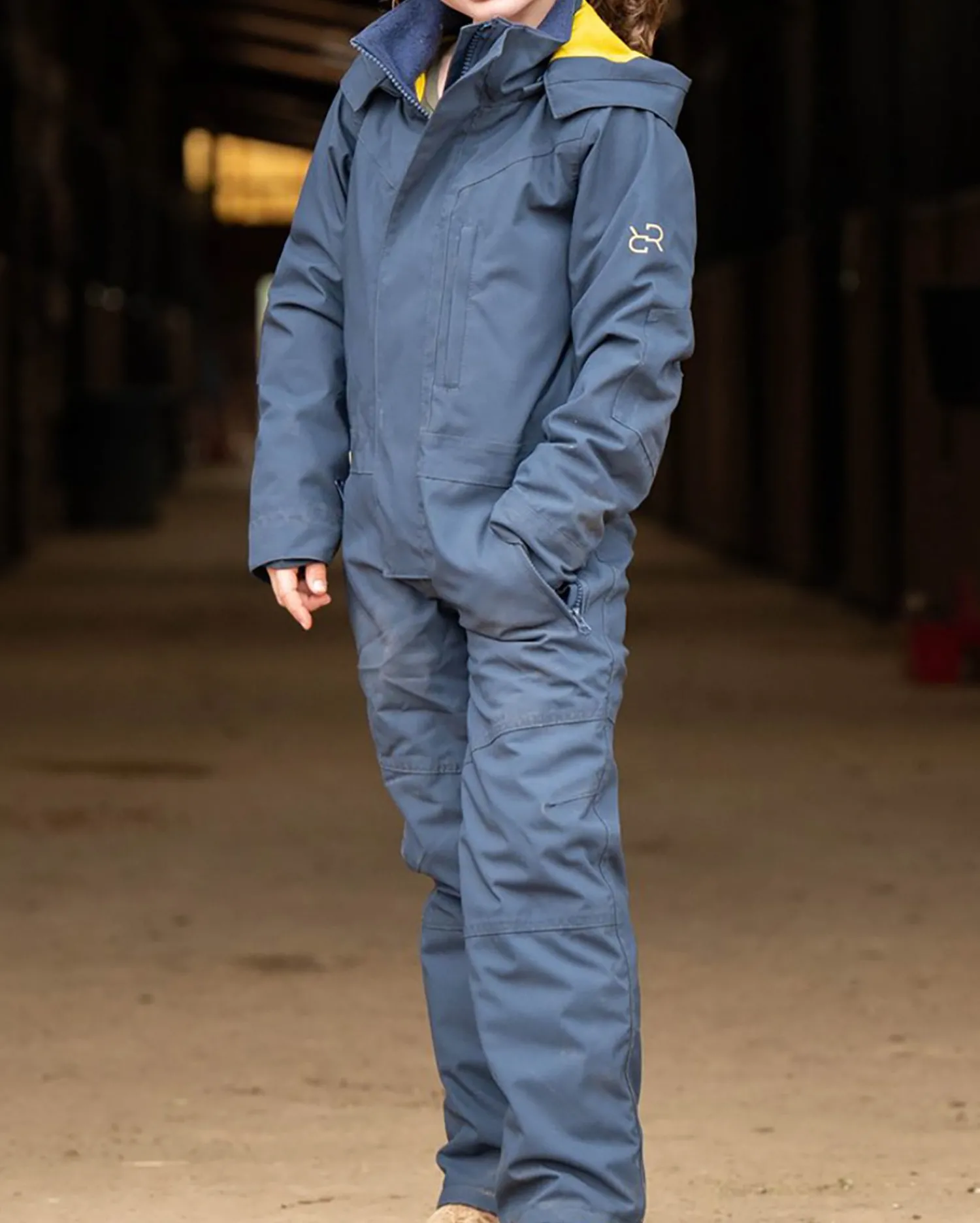 Best REDINGOTE EQUESTRIAN LLC Redingote Kids Winter Insulated Jumpsuit Blue Nights