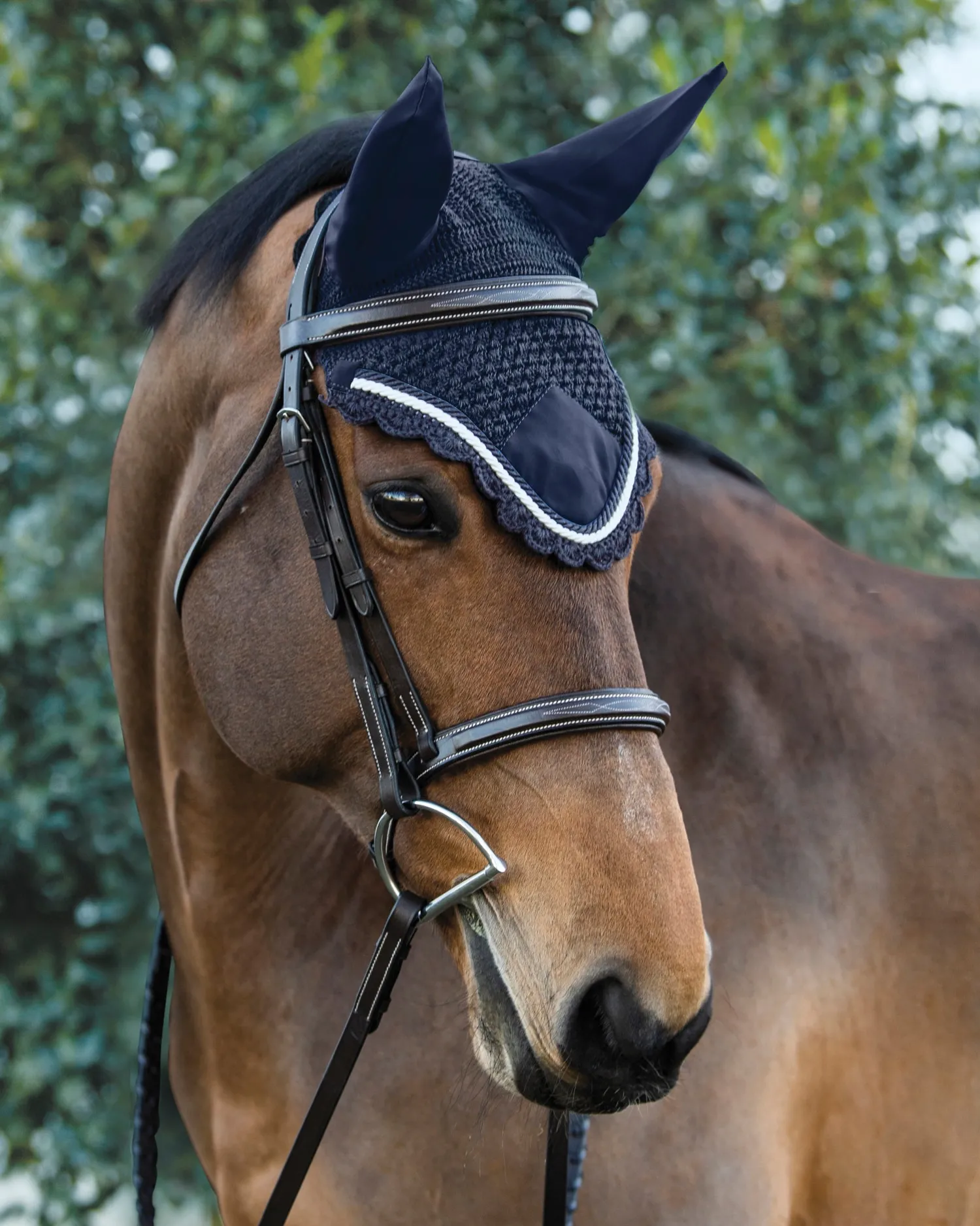 INTEX EQUESTRIAN Rider’s International™ Crochet Ear Bonnet
