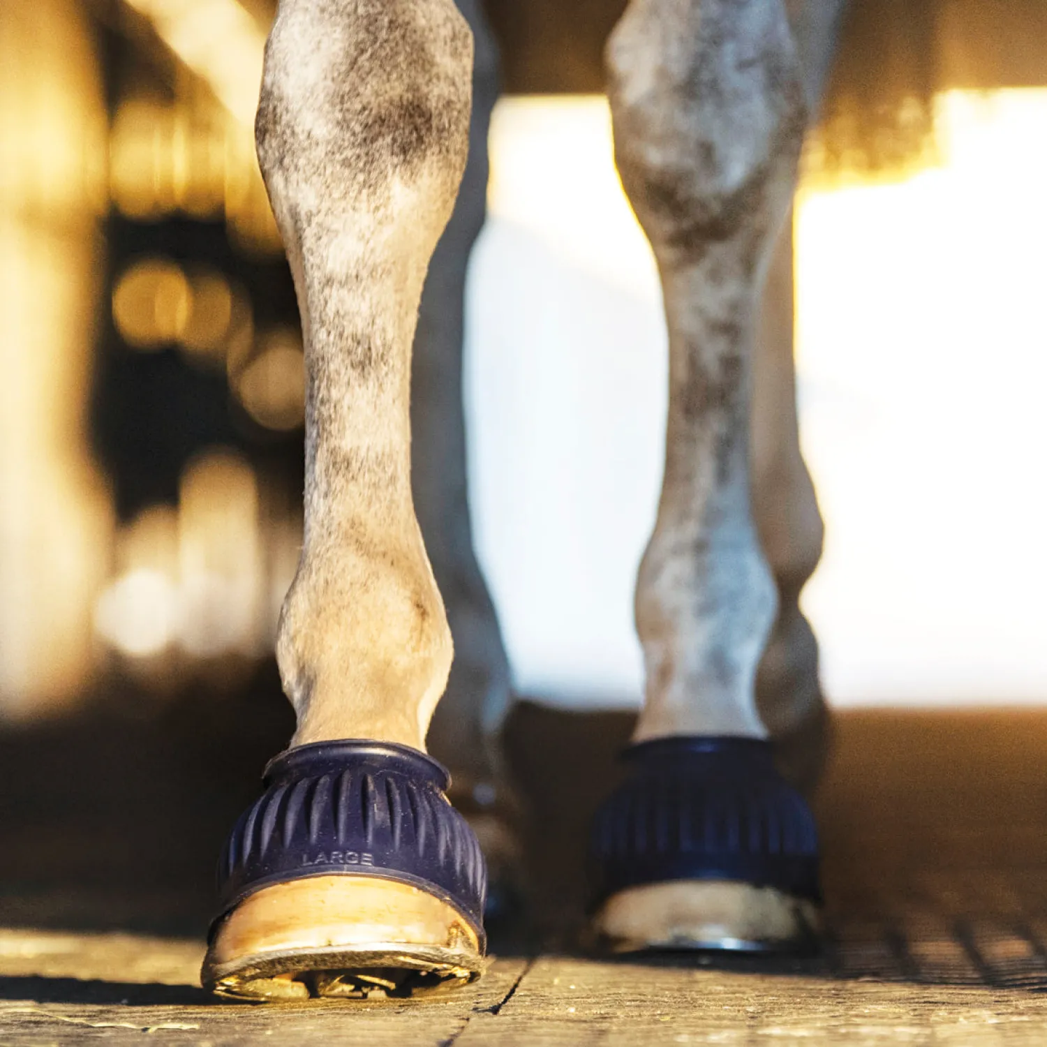 Hot SHIVAM Rider's International™ Rubber Hook-and-Loop Bell Boots