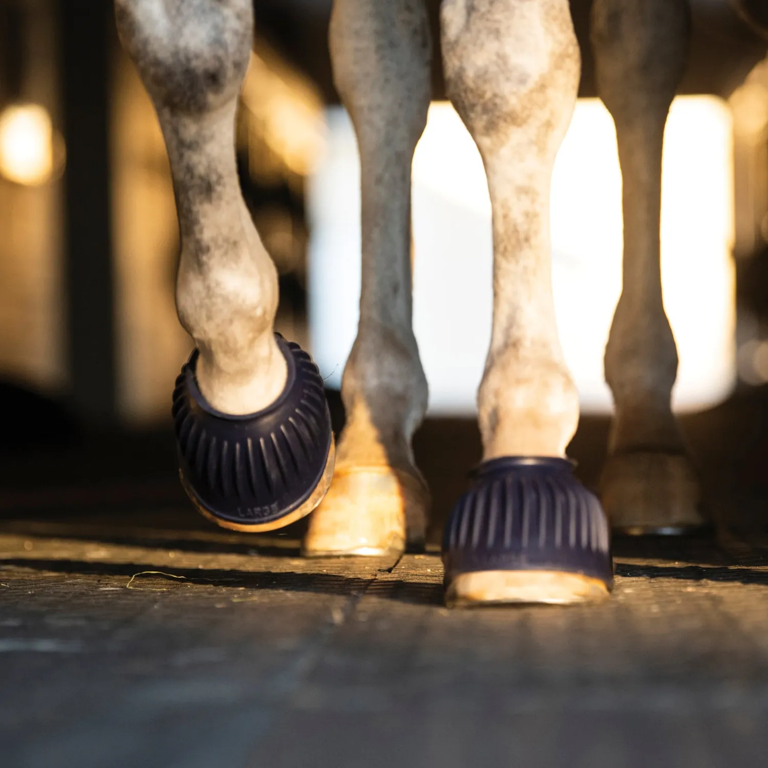 Hot SHIVAM Rider's International™ Rubber Hook-and-Loop Bell Boots