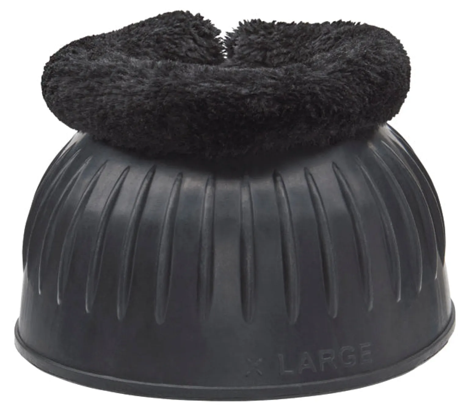Clearance SHIVAM Rider’s International™ Rubber Hook & Loop Bell Boots with Fleece