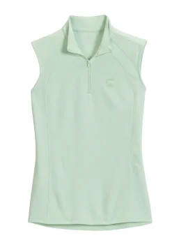KIRSCH Riding Sport™ Ladies’ Airflow Quarter-Zip Solid Sleeveless Shirt