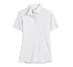 Hot KIRSCH Riding Sport™ Ladies’ Essential Short Sleeve Show Shirt White