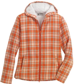 Best KIRSCH Riding Sport™ Ladies’ Lancaster Sherpa-Lined Flannel Hoodie