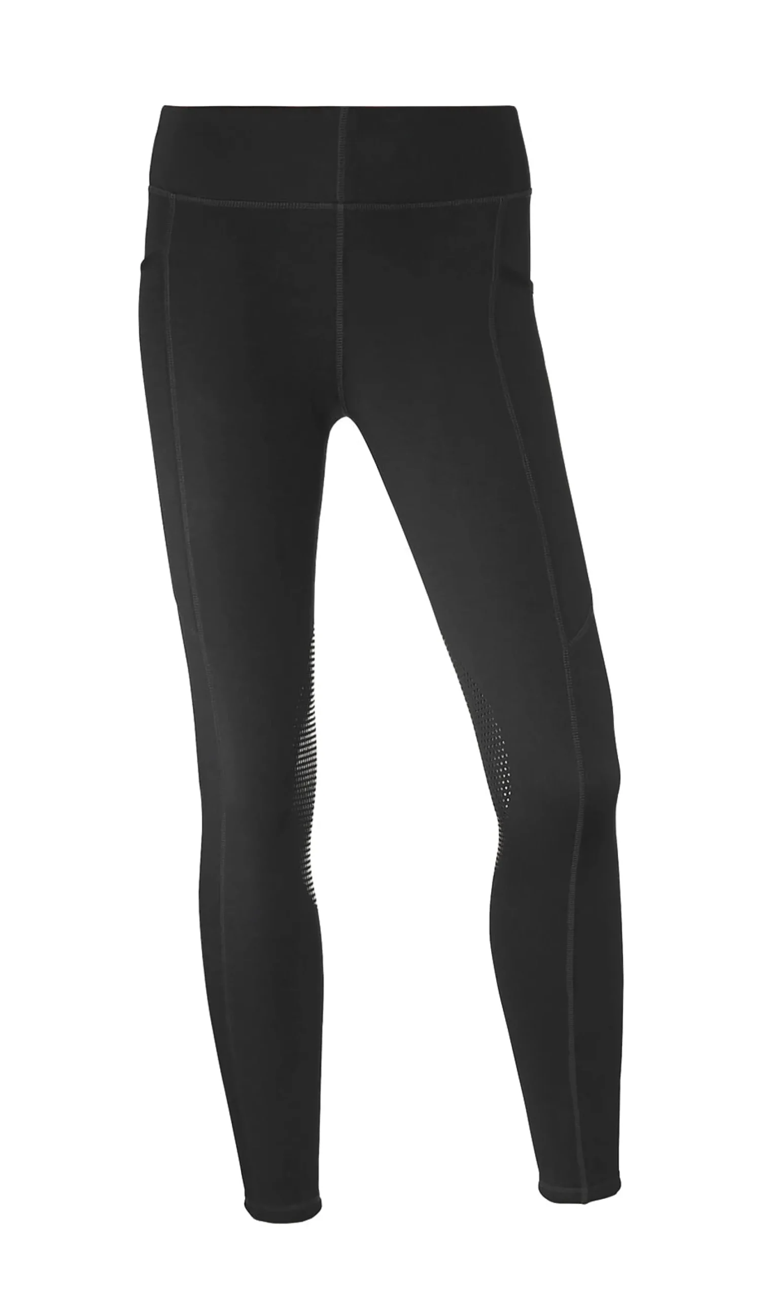 Online KARAN LETEX Riding Sport™ Ladies’ Winter Knee-Patch Tight Black