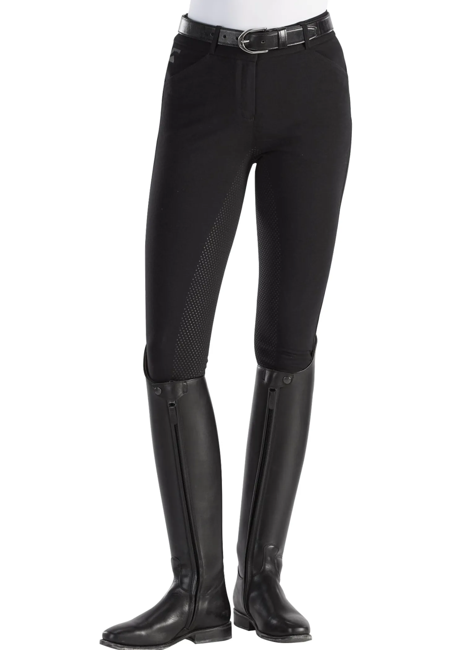 Clearance TARUN TEXTILES Riding Sport™ Schooling Full-Seat Breech Black