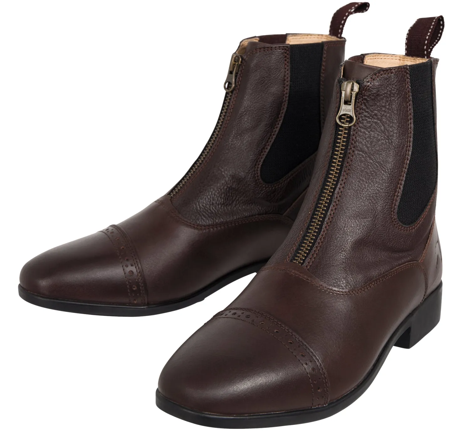 Discount S.K. SHOES AND BOOTS Riding Sport™ Ladies' Essential Leather Zip Paddock Boots