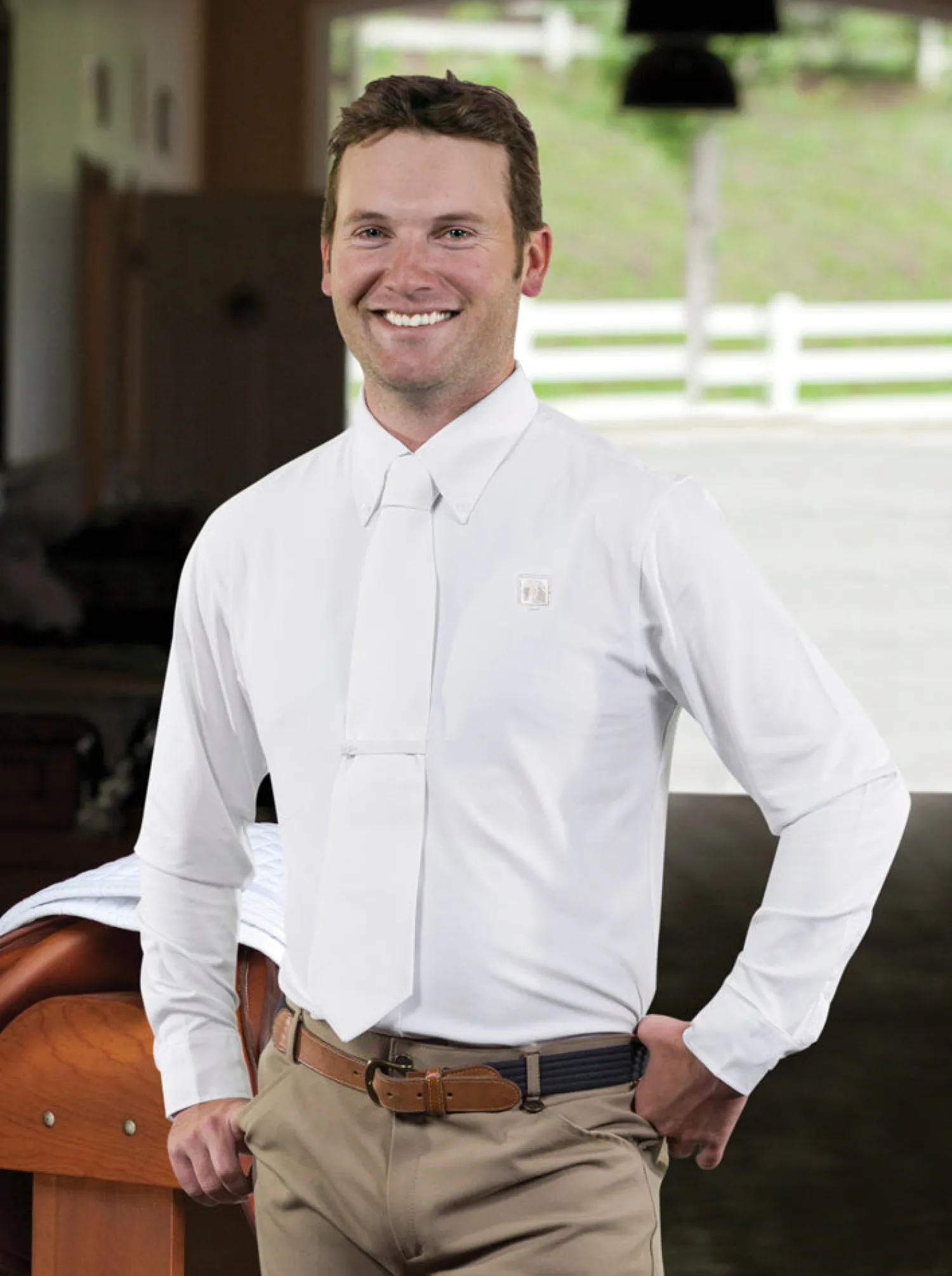Sale ERS Romfh® Men's Competitor Shirt White