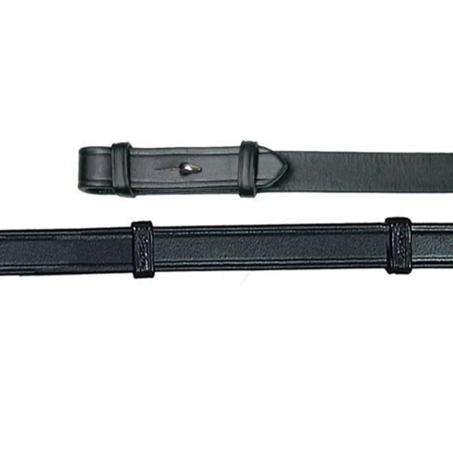 Clearance HARMOHN KRAFT Royal Oak Leather Hand Stop Reins Black