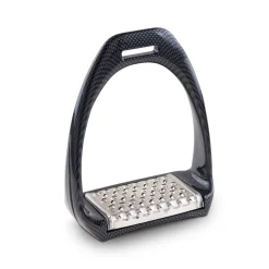 Discount TOKLAT ORIGINALS Royal Rider Carbon Stirrups with Stainless Steel Pads Black