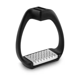 Hot TOKLAT ORIGINALS Royal Rider Evo 80° Stirrups with Stainless Steel Pads Black