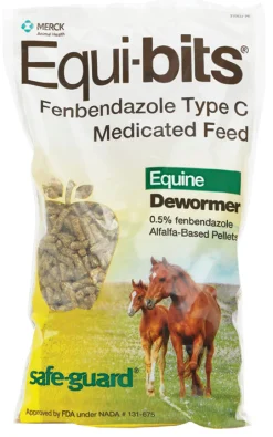 New ANIMAL HEALTH INT Safe-Guard® Equi-Bits® Fenbendazole Type C Medicated Feed