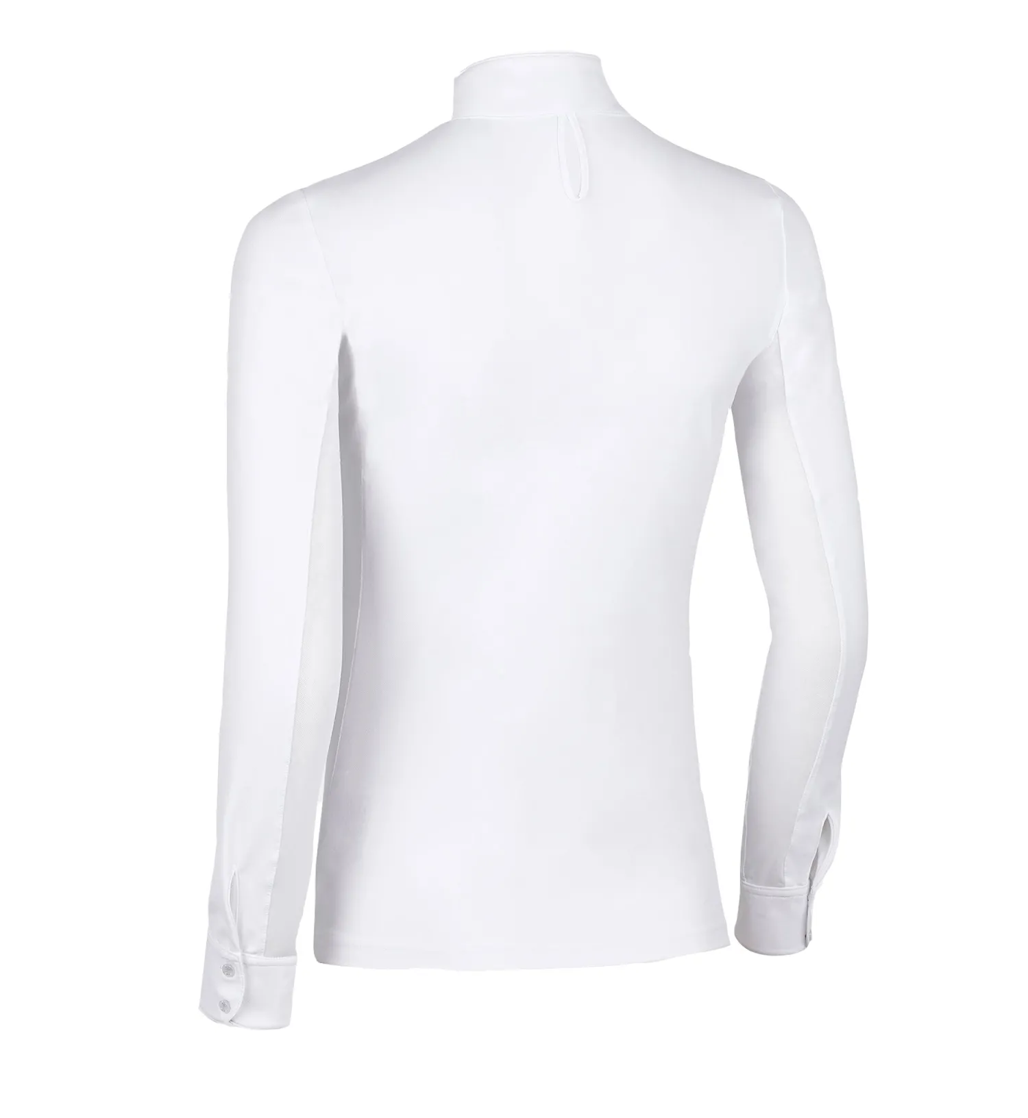 NEXT ONE EQUESTRIAN Samshield® Ladies' Juline Long Sleeve Show Shirt White