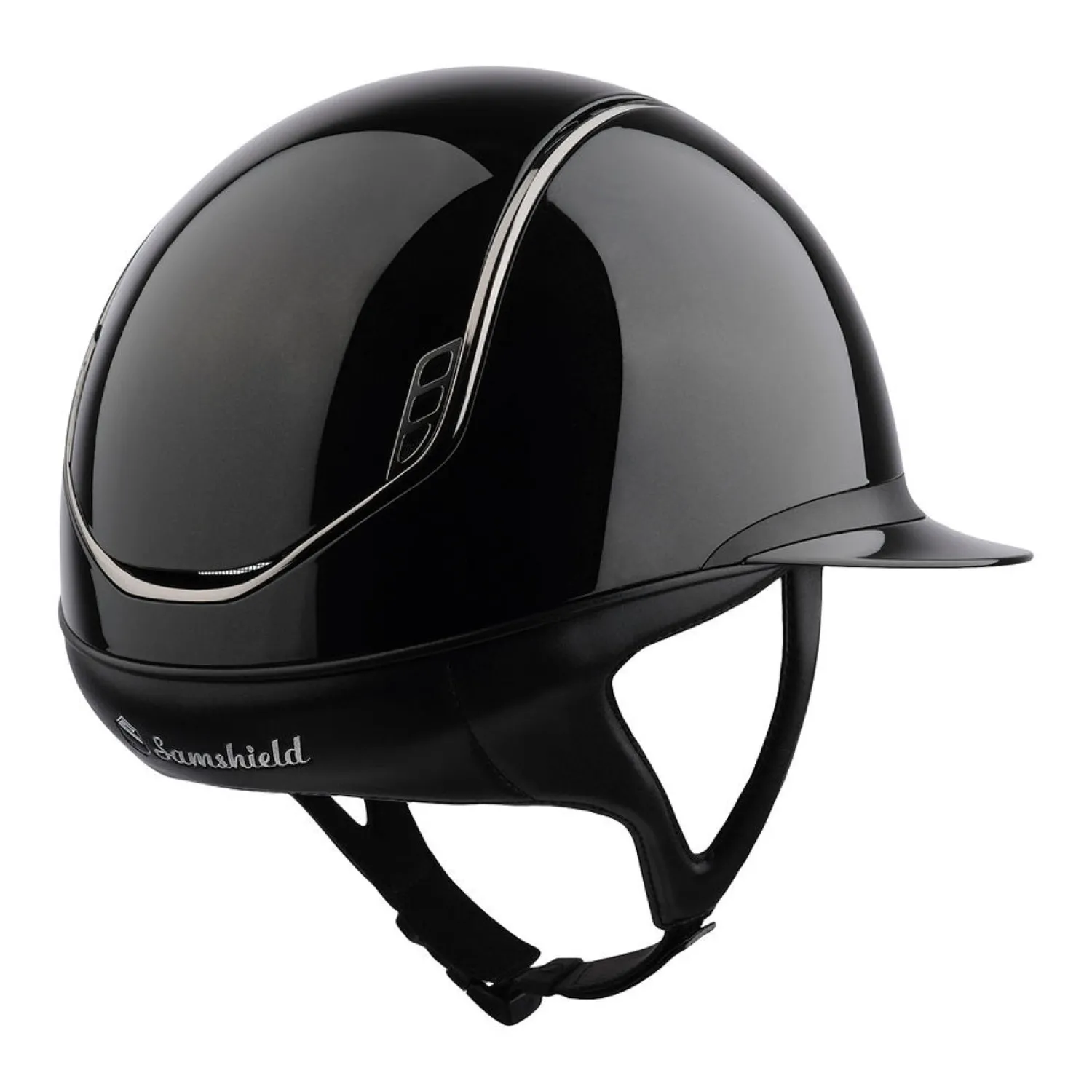 Outlet SAMSHIELD Miss Shield 2.0 Shadow Glossy Helmet Black