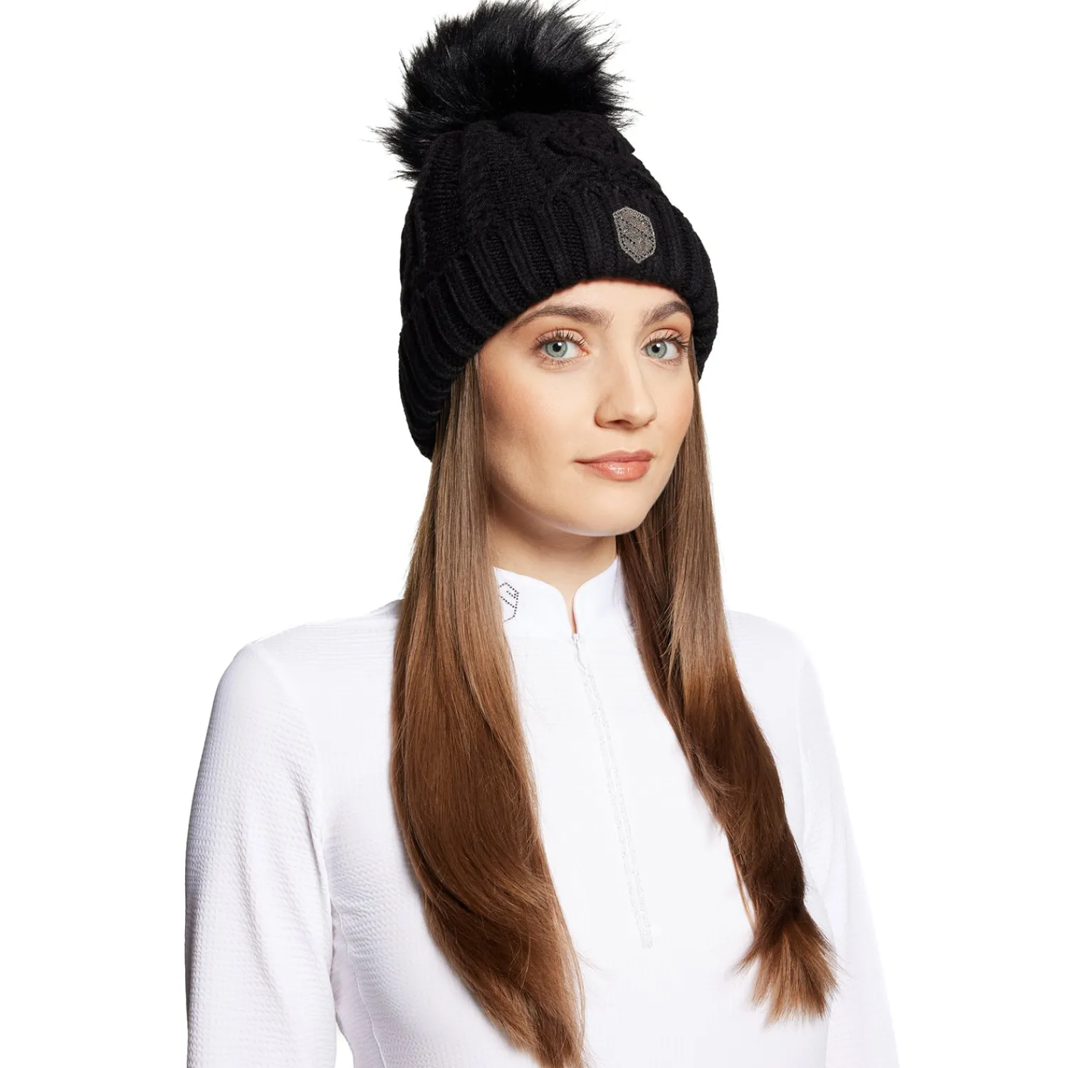 Online SAMSHIELD ® Nora Crystal Intarsia Beanie