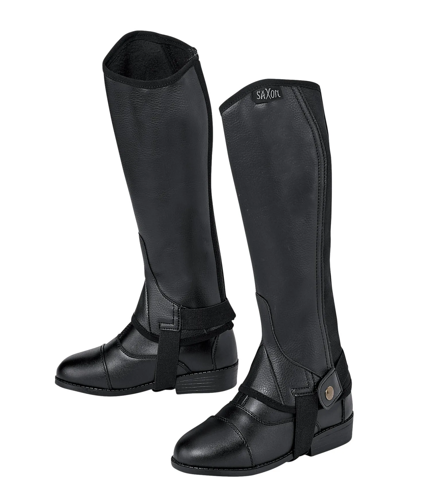 Best WEATHERBEETA Saxon Equileather™ Children's Half Chaps