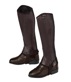 Best WEATHERBEETA Saxon Equileather™ Children's Half Chaps