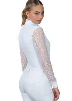 New SCHOCKEMOEHLE N.A. Schockemöhle SpAlicia Show Shirt White