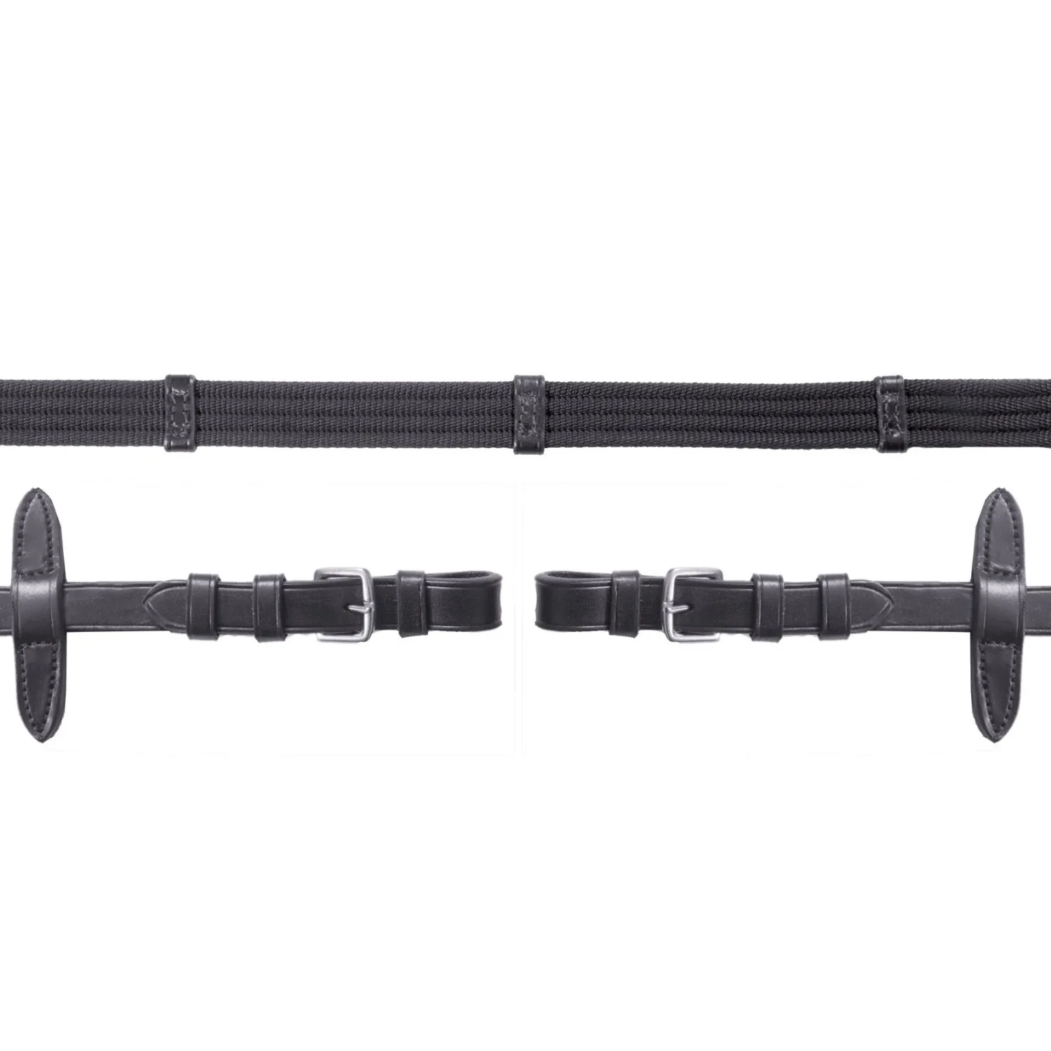 Best SCHOCKEMOEHLE N.A. Schockemöhle Web Reins with Buckle Ends