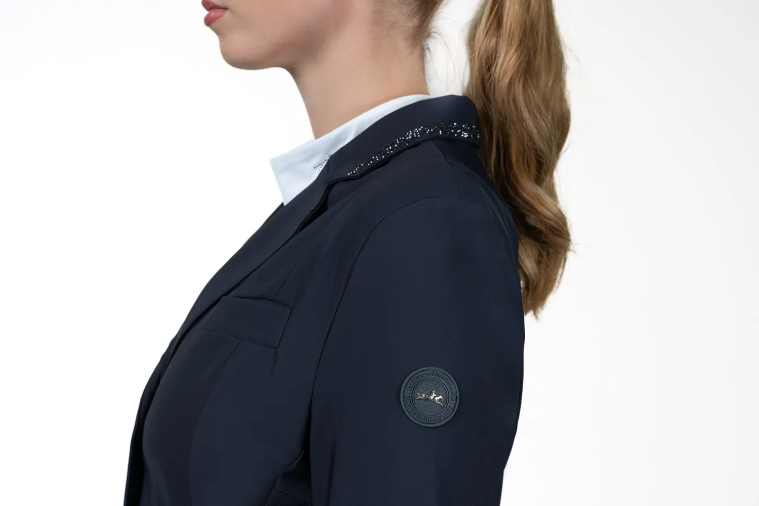 New SCHOCKEMOEHLE N.A. Schockemöhle SpAlaine Show Coat Dark Navy