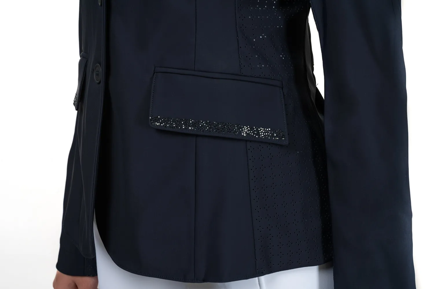 New SCHOCKEMOEHLE N.A. Schockemöhle SpAlaine Show Coat Dark Navy
