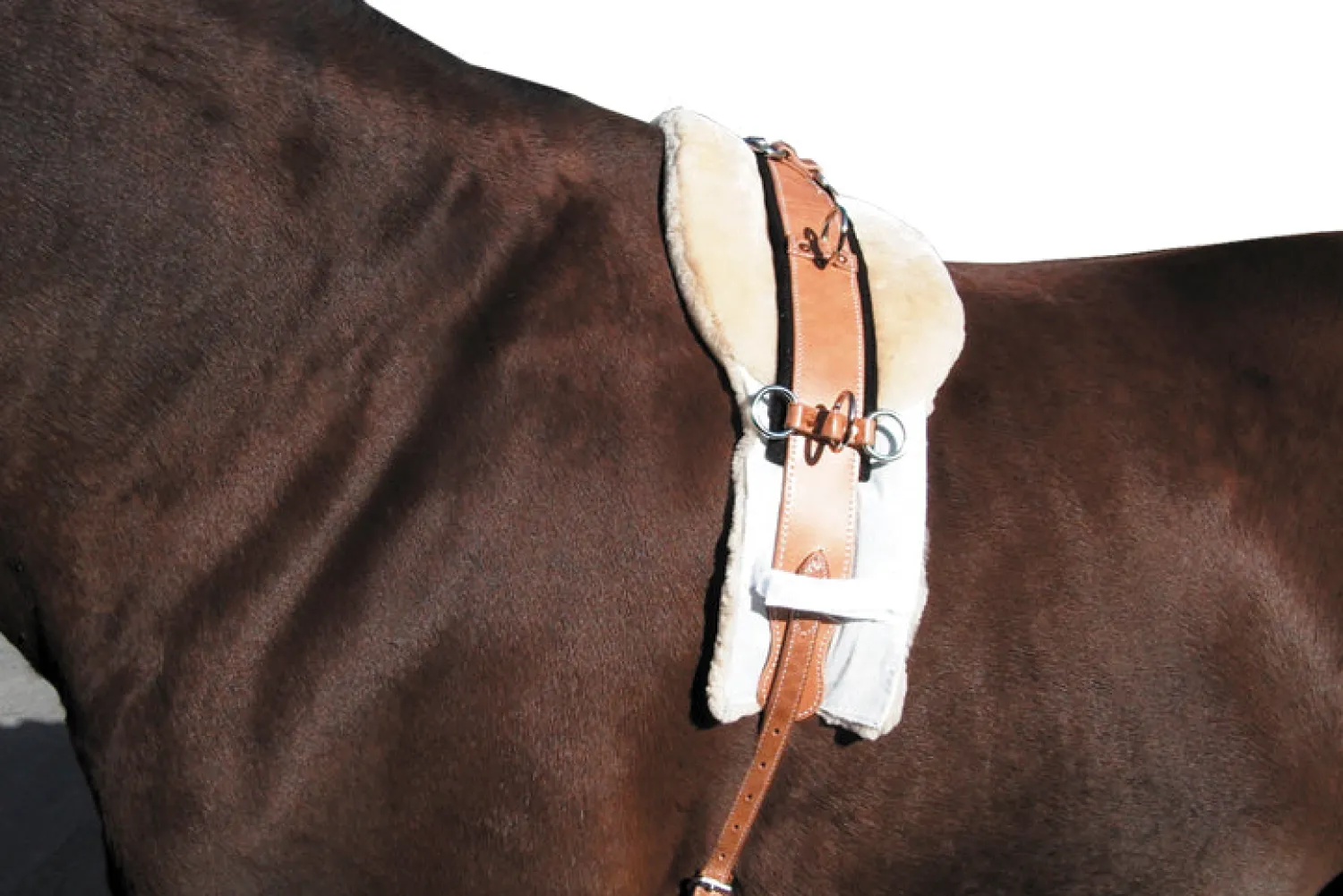 Outlet FLEECEWORKS Sheepskin Surcingle Pad