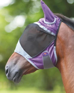 Hot SHIRES EQUESTRIAN Shires Deluxe Fly Mask with Ears