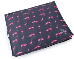 New SHIRES EQUESTRIAN Shires Digby & Fox Comfort Dog Mattress Flamingo Print