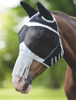 Online SHIRES EQUESTRIAN Shires Fine Mesh Fly Mask (Ears & Nose Fringe)