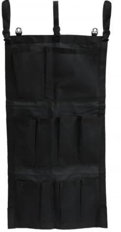 Best SHILOH STABLES TACK Showman® Nylon Portable Hanging Organizer Black