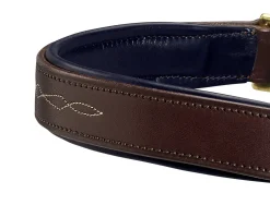 HARMOHN KRAFT Showmark™ Classic Fancy-Stitched Leather Halter