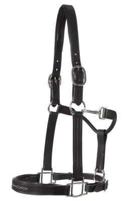 HARMOHN KRAFT Showmark™ Classic Fancy-Stitched Leather Halter