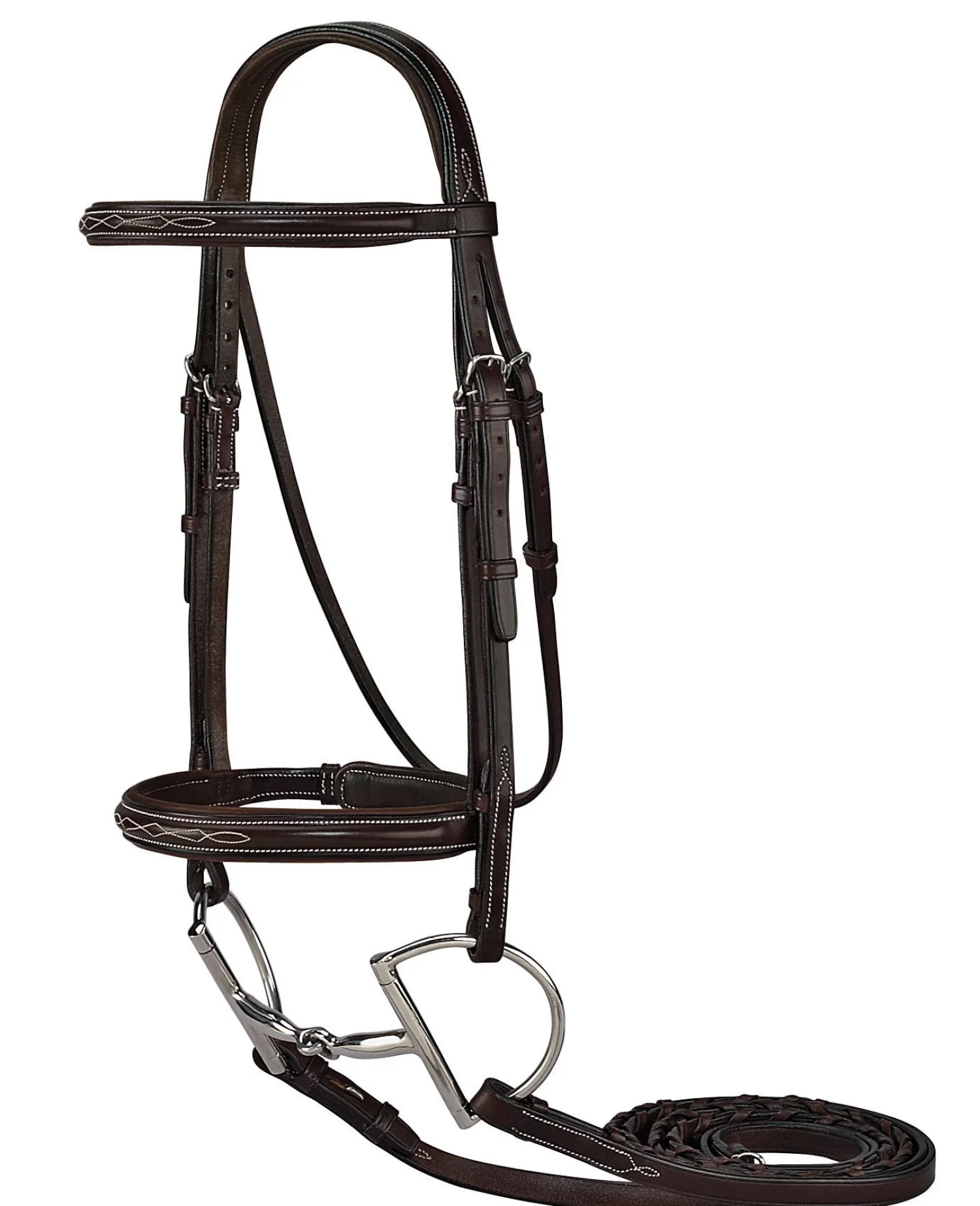 Discount HARMOHN KRAFT Showmark® Premier Hunter Bridle Chocolate
