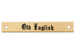 Hot DOVER DROPSHIP Small Beveled Edge Halter Nameplate