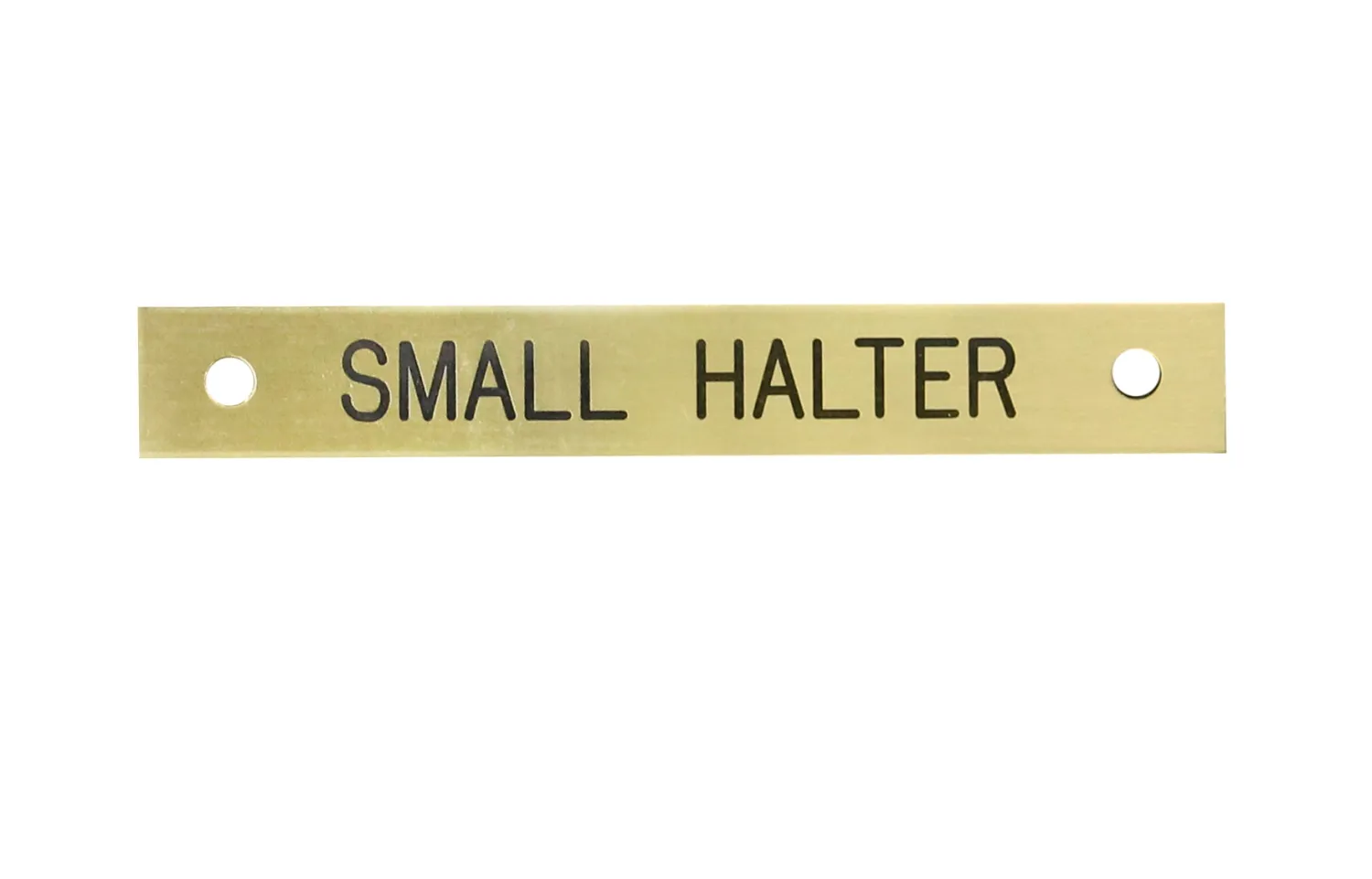 Hot DOVER DROPSHIP Small Rectangular Halter Nameplate