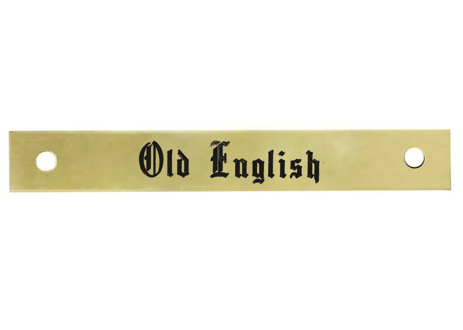 Hot DOVER DROPSHIP Small Rectangular Halter Nameplate