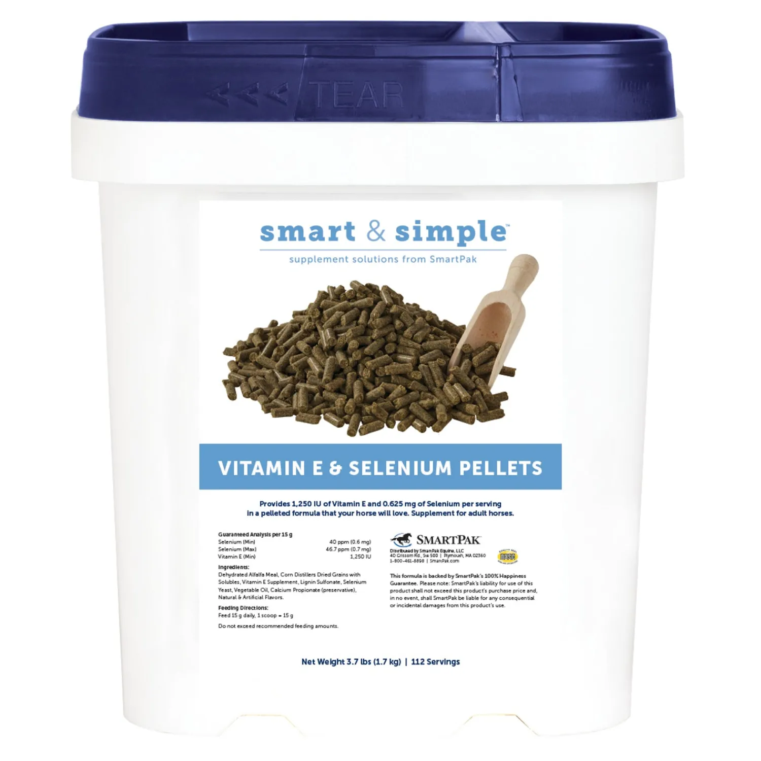 Online SMARTEQUINE ™ Smart & Simple Vitamin E & Selenium Pellets NA