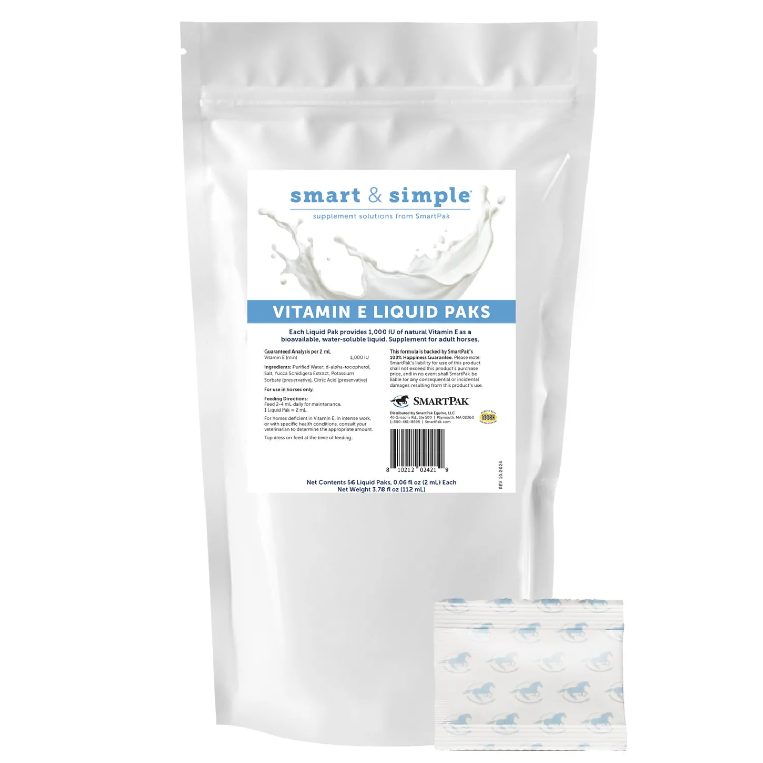 Online SMARTEQUINE ™ Smart & Simple Vitamin E Liquid–56 Liquid Packs NA