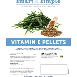 Outlet SMARTPAK SmartEquine™ Smart & Simple® Vitamin E Pellets - 3.7 lbs.