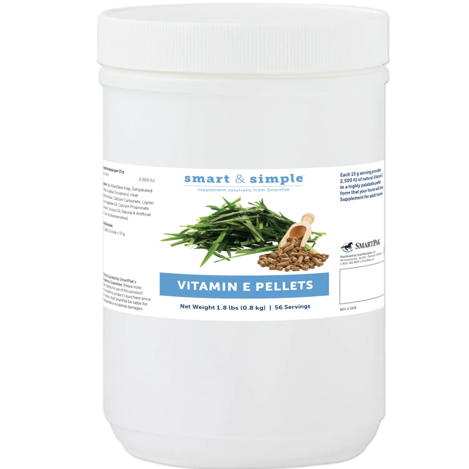 Best SMARTPAK SmartEquine™ Smart & Simple® Vitamin E Pellets - 1.8 lbs.